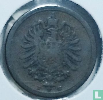 Empire allemand 1 pfennig 1888 (E) - Image 2