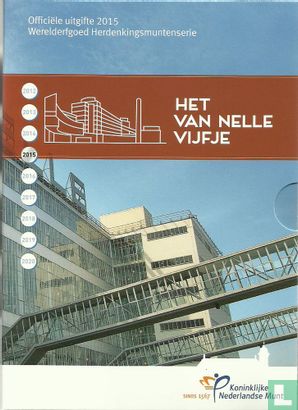Nederland 5 euro 2015 (PROOF - folder) "Van Nelle factory" - Afbeelding 3