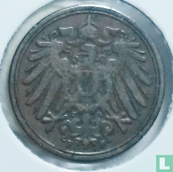Duitse Rijk 1 pfennig 1904 (F) - Afbeelding 2