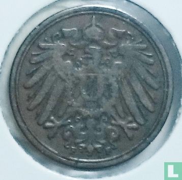 Deutsches Reich 1 Pfennig 1904 (F) - Bild 2