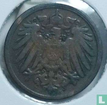 Duitse Rijk 1 pfennig 1891 (J) - Afbeelding 2