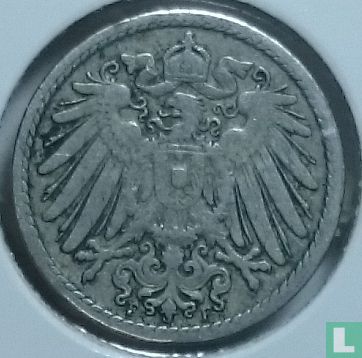 Duitse Rijk 5 pfennig 1901 (F) - Afbeelding 2