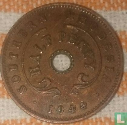Zuid-Rhodesië ½ penny 1944 - Afbeelding 1