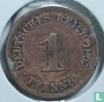 German Empire 1 pfennig 1895 (E) - Image 1