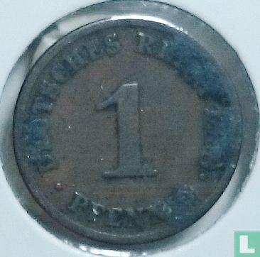 Empire allemand 1 pfennig 1898 (J) - Image 1