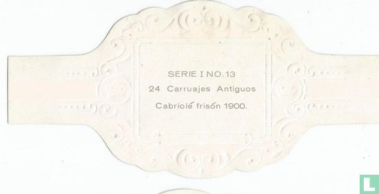 Cabriole Frison 1900 - Afbeelding 2