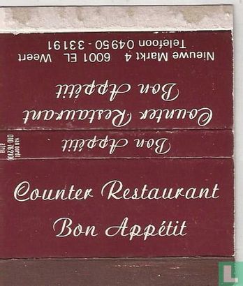 Counter Restaurant Bon Appétit
