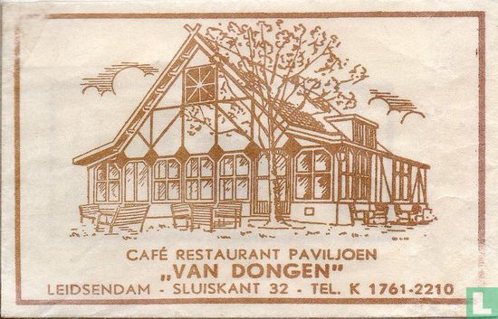 Café Restaurant Paviljoen "Van Dongen" - Afbeelding 1