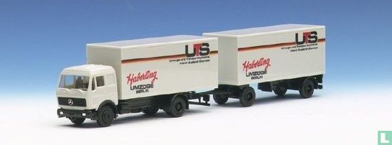 Mercedes-Benz box trailer 'UTS Haberling' - Bild 1