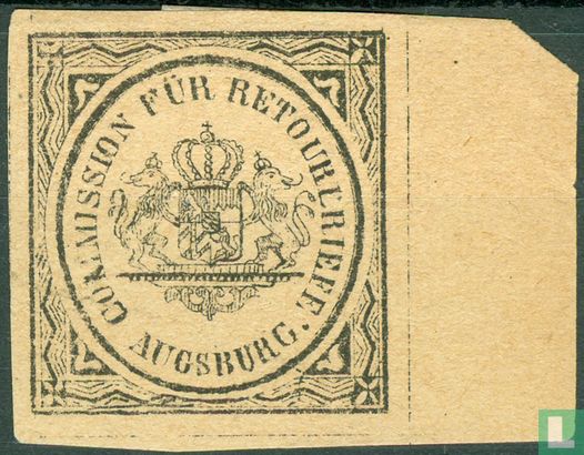 Retourzegels Augsburg - Wapen - Afbeelding 2