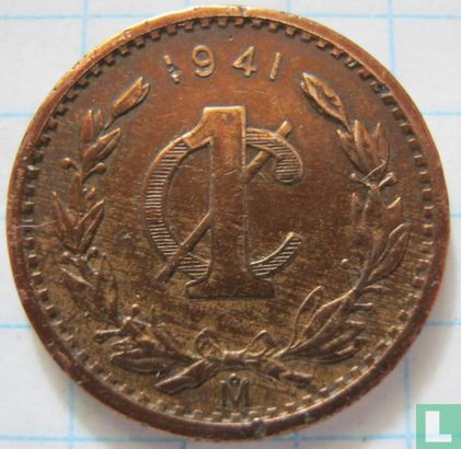 Mexico 1 centavo 1941 - Image 1