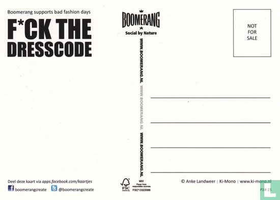 B150129 - F*ck the dresscode - Afbeelding 2
