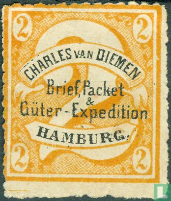 Brief, Packet & Güter-Expedition Charles van Diemen
