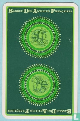 Joker, France, Banque des Antilles Françaises by James Hodges, Speelkaarten, Playing Cards - Bild 2