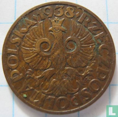 Polen 2 grosze 1938 - Afbeelding 1