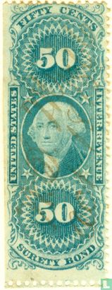 George Washington (Surety Bond) 50 c