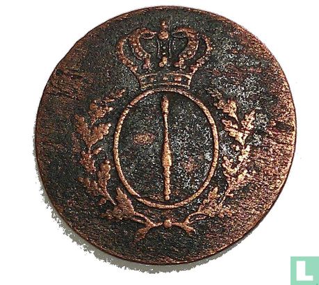 Pruisen 1 pfennig 1814 - Afbeelding 2