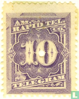American Rapid Telegraph Company Stamp (10)