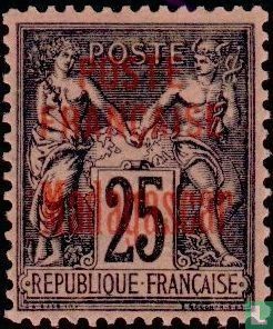 Peace and Trade, with overprint
