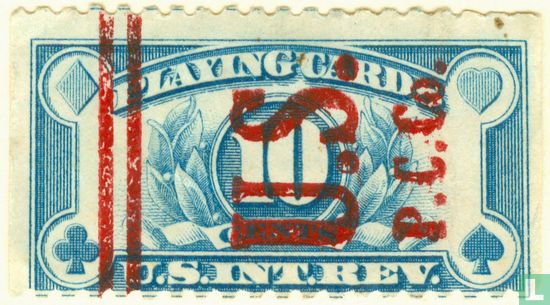 Playing Cards Tax Stamp (10)