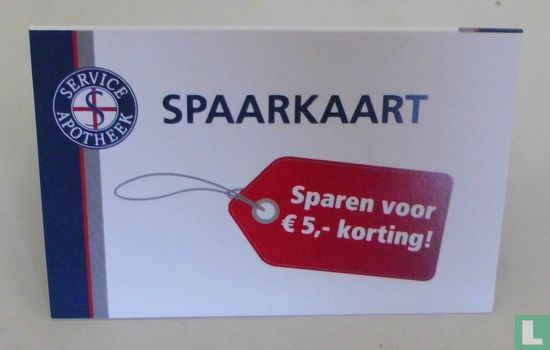 Service Apotheek Spaarkaart - Afbeelding 1