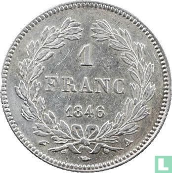 France 1 franc 1846 (A) - Image 1