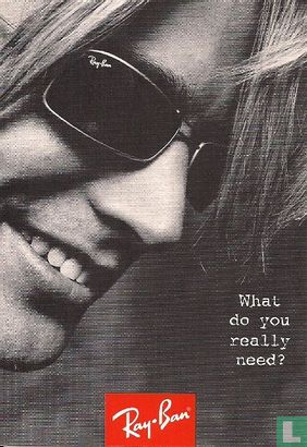 G000010 - Ray-Ban "What do you really need?" - Bild 1