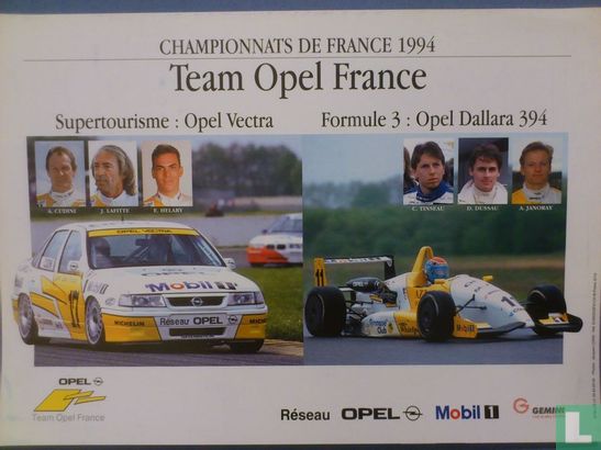Team Opel; Championnats de France 1994