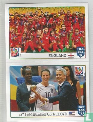 England / adidas Golden Ball Carli Lloyd - Afbeelding 1