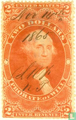 George Washington (robate of Will) 2 $