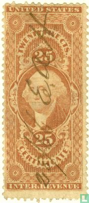 George Washington (Certificate) 25 c