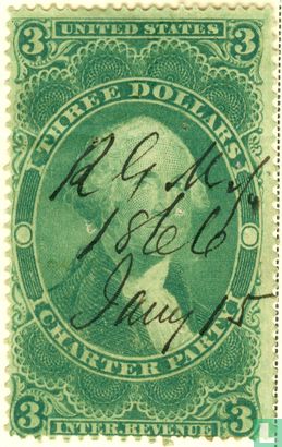 George Washington (Charter Party) 3 $