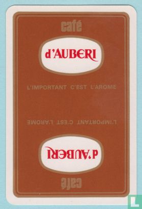 Joker, France, Café d'Aubéri by James Hodges, Speelkaarten, Playing Cards - Afbeelding 2