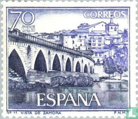 Roman bridge in Zamora