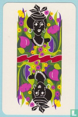 Joker, France, Banque des Antilles Françaises by James Hodges, Speelkaarten, Playing Cards - Image 2