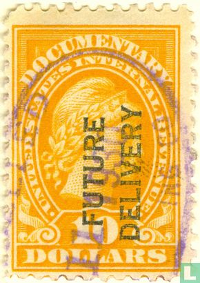 Documentary Stamps, met opdruk 10 $