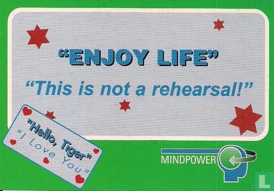 Z000008 - Mind Power "Enjoy Life" - Image 1