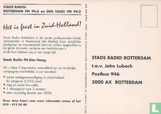 Z000034 - Stads Radio Rotterdam "Hoera!!" - Afbeelding 2