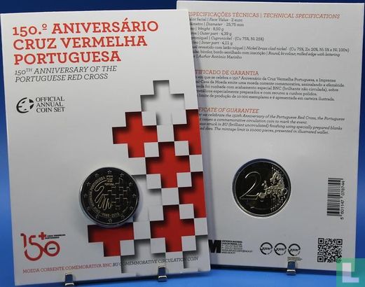 Portugal 2 euro 2015 (folder) "150th Anniversary of Portuguese Red Cross" - Image 2
