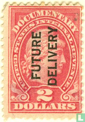 Documentary Stamps, met opdruk 2 $ - Afbeelding 2