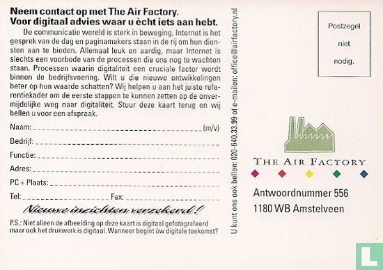 Z000017 - The Air Factory "Houdt u ´t bij woorden..." - Image 2
