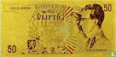 Belgique 50 francs 1966 - Image 1