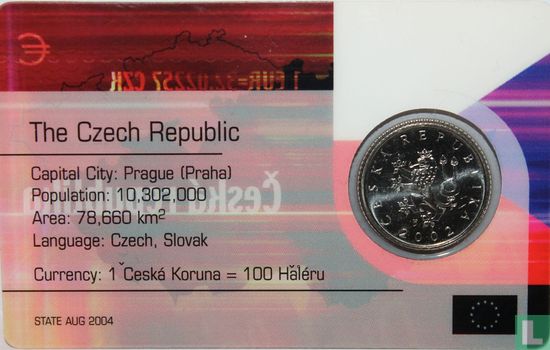 Tsjechië 1 koruna 2002 (coincard) - Afbeelding 1