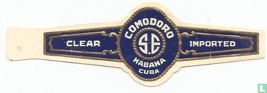 Comodoro S.E Habana Cuba - Clear - Imported  - Afbeelding 1