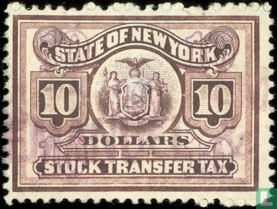 New York Stock Transfer Tax 10 $