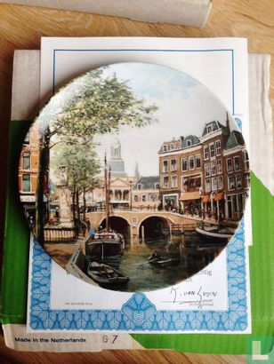 Sierbord - Langs de Leidse Nieuwe Rijn - Royal Mosa - Afbeelding 1