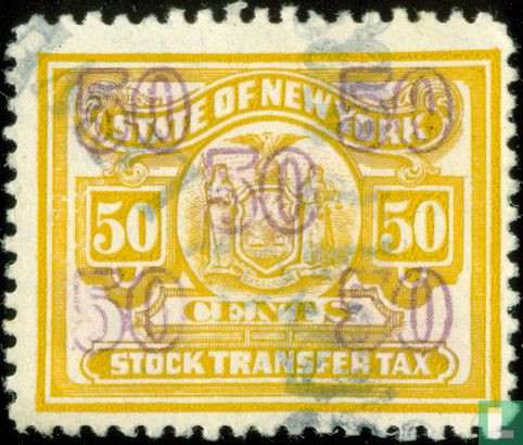 New York Stock Transfer Tax 10 $ - Afbeelding 1