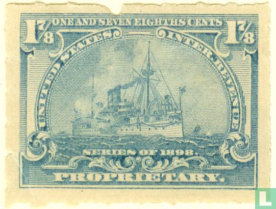 Battleship - Proprietary Stamp (1⅞)