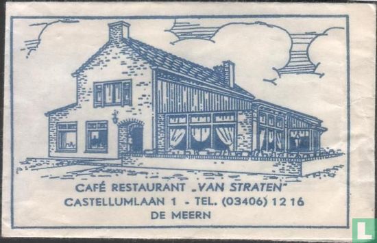 Café Restaurant "Van Straten"  - Afbeelding 1