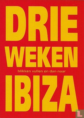 A000524 - Randstad Uitzendbureau "Drie Weken Ibiza"  - Afbeelding 1